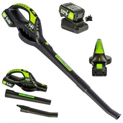 Mylek 4orce - 20V - Li-ion Battery - Fast Charger - Leaf Blower Mylek 4orce - 20V - Li-ion Battery - Fast Charger - Leaf Blower