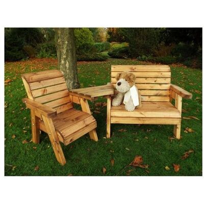 Charles Taylor - Little Fella's 3 Seater Angled Companion Set Charles Taylor - Little Fella's 3 Seater Angled Companion Set