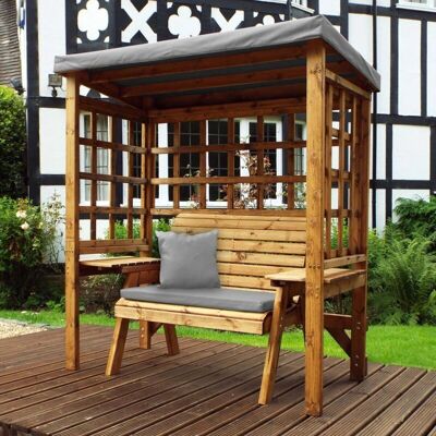 Charles Taylor - Wentworth 2 Seat Arbour - Burgund - Arbour Charles Taylor - Wentworth 2 Seat Arbour - Burgund - Arbour