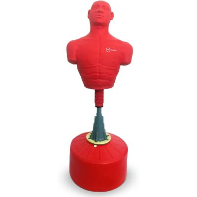 Body Revolution - Maniquí de boxeo de pie - Ajustable - Rojo - 175cm - Artes Marciales Body Revolution - Maniquí de boxeo de pie - Ajustable - Rojo - 175cm - Artes Marciales