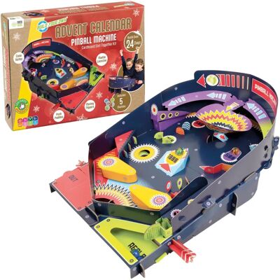 Build Your Own - Pinball Machine Advent Calendar - Kartong Build Your Own - Pinball Machine Advent Calendar - Kartong