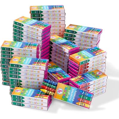 The Twiddlers PT151 - Crayons, Mixed Colors, Kids Party Bag Fillers The Twiddlers PT151 - Crayons, Mixed Colors, Kids Party Bag Fillers