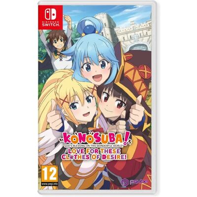 KonoSuba! La bénédiction de Dieu dans ce monde merveilleux! Amour pour ces vêtements de désir! - Switch KonoSuba! La bénédiction de Dieu dans ce monde merveilleux! Amour pour ces vêtements de désir! - Switch