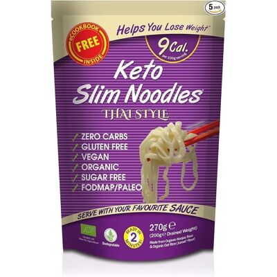 Eat Water Noodles Sottili Stile Thailandese Bio - Basso in Calorie Vegano Eat Water Noodles Sottili Stile Thailandese Bio - Basso in Calorie Vegano