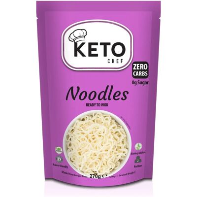 Keto Chef Organiczne Makaron Konjac - Bezglutenowy, Niskowęglowodanowy Keto Chef Organiczne Makaron Konjac - Bezglutenowy, Niskowęglowodanowy