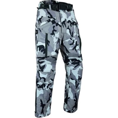 Texpeed Pantalon moto CE armé Camouflage Taille 34 - Publicité Texpeed Pantalon moto CE armé Camouflage Taille 34 - Publicité