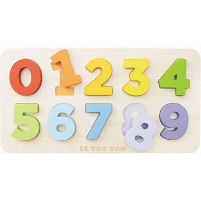 Le Toy Van PL142 Regenbogen-Zahlen-Zählpuzzle - Lernspielzeug Le Toy Van PL142 Regenbogen-Zahlen-Zählpuzzle - Lernspielzeug