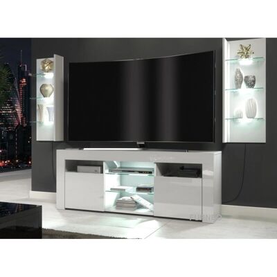 Furneo - MilCli - White - TV Stand Furneo - MilCli - White - TV Stand