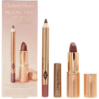 Charlotte Tilbury Mini Pillow Talk Lip Kit - Pink - Lipstick & Lip Liner - Flawless Finish Charlotte Tilbury Mini Pillow Talk Lip Kit - Pink - Lipstick & Lip Liner - Flawless Finish