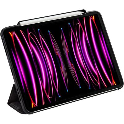 Qdos Muse Antracietkleurig 12.9" Folio Geval - Type Folio Qdos Muse Antracietkleurig 12.9" Folio Geval - Type Folio