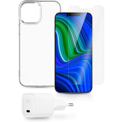 QDOS - QD-92061-CLTG20W - Transparent - Hybride - Phone case QDOS - QD-92061-CLTG20W - Transparent - Hybride - Phone case