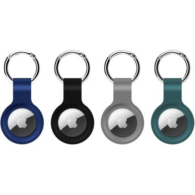 QDOS PocketTag Key Ring Set - Silicone & Steel - 4 Pack QDOS PocketTag Key Ring Set - Silicone & Steel - 4 Pack