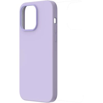 Coque Qdos iPhone 14 Pro Violet Deep Touch Pure + Snap - Publicité Coque Qdos iPhone 14 Pro Violet Deep Touch Pure + Snap - Publicité
