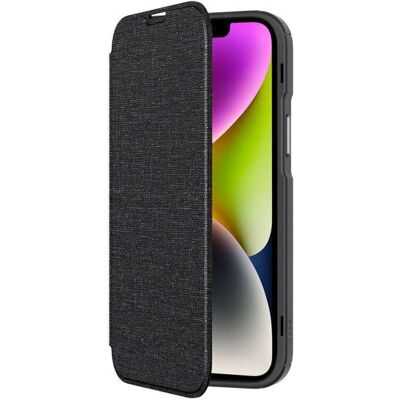 Etui pour téléphone QDOS QD-MS14M33F-KCL - 17 cm (6.7") Portefeuille, Noir & Transparent - Publicité Etui pour téléphone QDOS QD-MS14M33F-KCL - 17 cm (6.7") Portefeuille, Noir & Transparent - Publicité