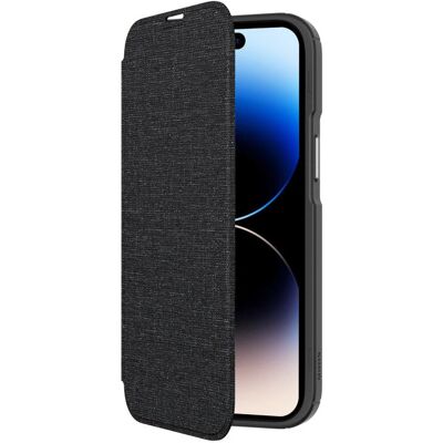 QDOS Hybrid Wallet Case voor iPhone 14 Pro Max - Zwart QDOS Hybrid Wallet Case voor iPhone 14 Pro Max - Zwart