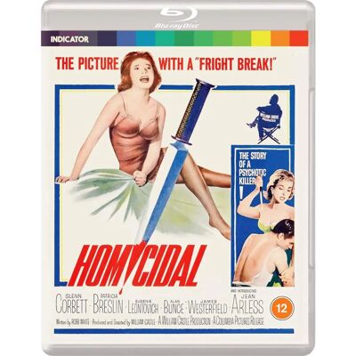 Glenn Corbett Homicidal Blu-ray - Horror Film Glenn Corbett Homicidal Blu-ray - Horror Film