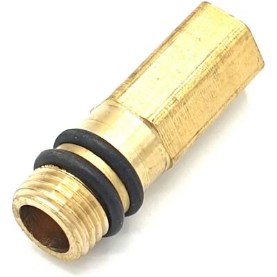 PEPTE M10 10mm Tappo cieco per ingresso acqua rubinetto flessibile PEPTE M10 10mm Tappo cieco per ingresso acqua rubinetto flessibile