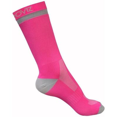 Chaussettes de course réfléchissantes Airfoot Classic - Longueur moyenne - Publicité Chaussettes de course réfléchissantes Airfoot Classic - Longueur moyenne - Publicité