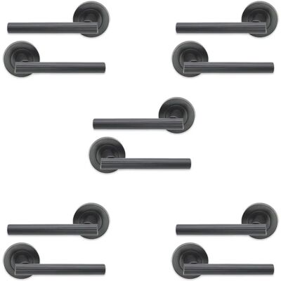 INFINITY DECOR Jura Set met 5 deurklinken - Deurhandgreep set INFINITY DECOR Jura Set met 5 deurklinken - Deurhandgreep set