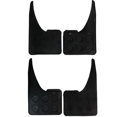 Easigear - Mudflaps Universal - 4pc - FrontRear - Mudflaps Easigear - Mudflaps Universal - 4pc - FrontRear - Mudflaps