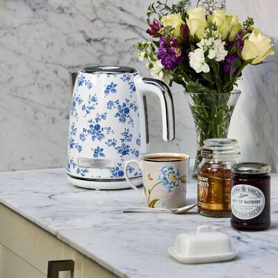 Laura Ashley VQ-SBPKK278-LACR - Blue, White - Electric Kettle Laura Ashley VQ-SBPKK278-LACR - Blue, White - Electric Kettle