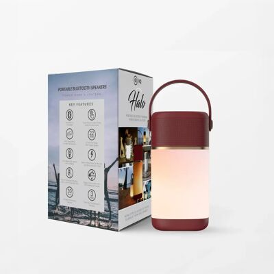 VQ Halo Portable Bluetooth Speaker - Outdoor, Lantern, Powerbank VQ Halo Portable Bluetooth Speaker - Outdoor, Lantern, Powerbank