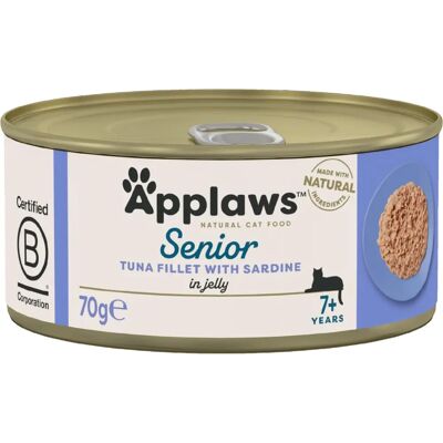 Applaws Natural Tuna Sardine Cat Food - Senior - 70g Applaws Natural Tuna Sardine Cat Food - Senior - 70g