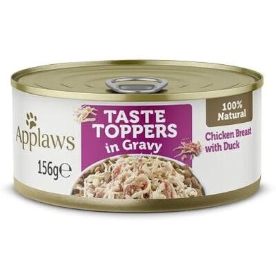 Applaws Huhn & Ente Sauce Topper - Nass-Hundefutter - 12x156g Applaws Huhn & Ente Sauce Topper - Nass-Hundefutter - 12x156g
