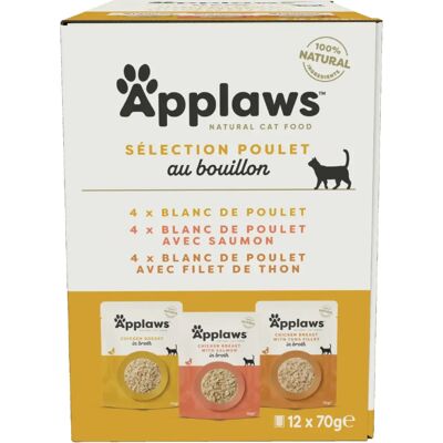 Applaws Kycklingsortering i Buljong Kattsnacks - Kattsnacks Applaws Kycklingsortering i Buljong Kattsnacks - Kattsnacks