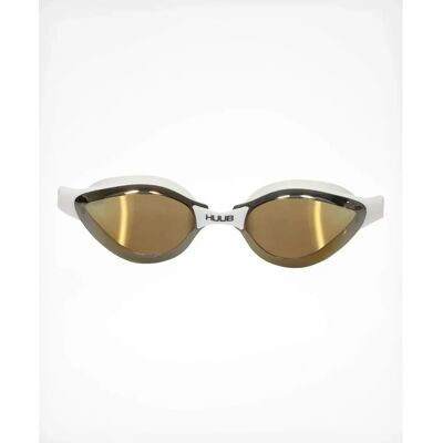 Gafas de Natación Huub Brownlee Acute - Protección UV - Blanco / Amarillo - Unisex Gafas de Natación Huub Brownlee Acute - Protección UV - Blanco / Amarillo - Unisex