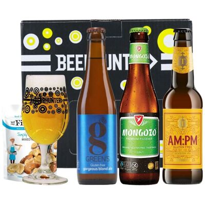BEERHUNTER - Gluten Free Beer Gift Set - 3 Pack - Gift Set BEERHUNTER - Gluten Free Beer Gift Set - 3 Pack - Gift Set