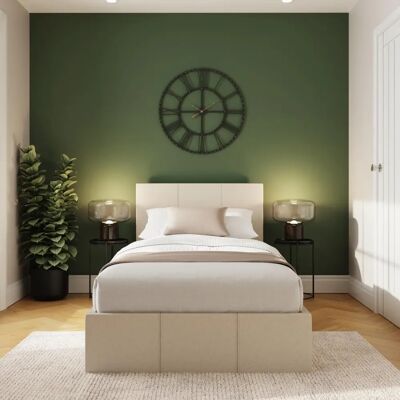 GFW Ecuador - 3ft Natural Hopsack Ottoman - Bed Frame GFW Ecuador - 3ft Natural Hopsack Ottoman - Bed Frame