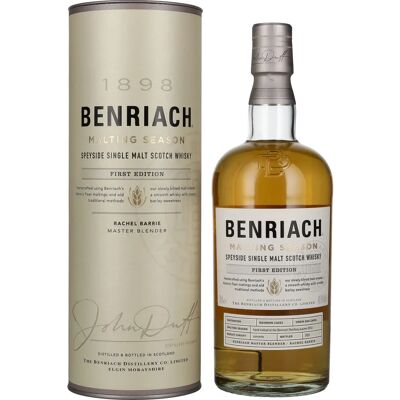Benriach Malting Season Première Édition Single Malt Whisky 0,7l 48,7% - Publicité Benriach Malting Season Première Édition Single Malt Whisky 0,7l 48,7% - Publicité