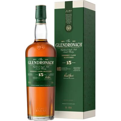 Glendronach 15 Jahre Sherry Cask Gereift 0,7l 46% Glendronach 15 Jahre Sherry Cask Gereift 0,7l 46%