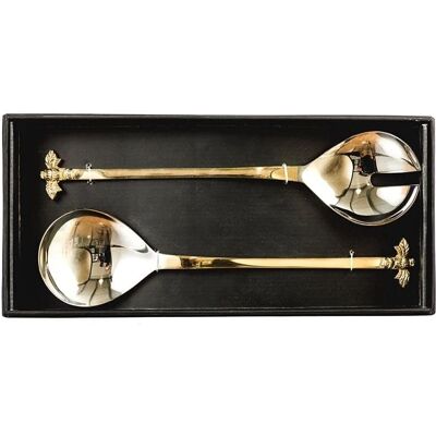 The Just Slate Company Stainless Steel Bee Salad Servers - Salad Servers The Just Slate Company Stainless Steel Bee Salad Servers - Salad Servers