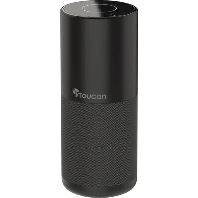 Haut-parleur de conférence Toucan Connect - Noir - Microphones, Bluetooth, Son haute qualité Haut-parleur de conférence Toucan Connect - Noir - Microphones, Bluetooth, Son haute qualité