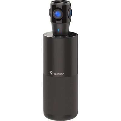 Système de vidéoconférence Toucan Connect 360 - Microphone, Caméra, Haut-parleur 5W Système de vidéoconférence Toucan Connect 360 - Microphone, Caméra, Haut-parleur 5W
