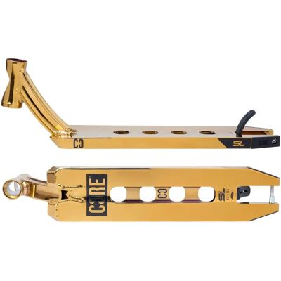 Core Neogold Scooter Deck - Lightweight, Versatile 49.5cm - Scooter Deck Core Neogold Scooter Deck - Lightweight, Versatile 49.5cm - Scooter Deck