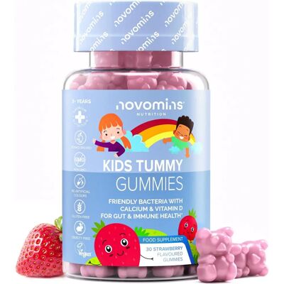 Novomins Gummies Probiotici per Bambini - Supporta Digestione & Immunità Novomins Gummies Probiotici per Bambini - Supporta Digestione & Immunità