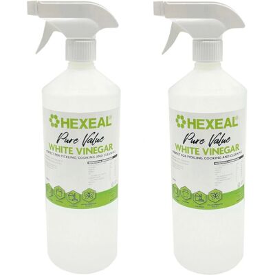 Hexeal - Pure Value - 2L Spray - Food Grade - Vinegar Hexeal - Pure Value - 2L Spray - Food Grade - Vinegar