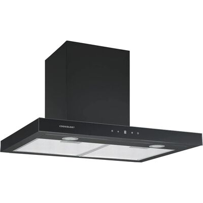 Cookology - LINT701BK - Black - 70cm - Cooker Hood Cookology - LINT701BK - Black - 70cm - Cooker Hood