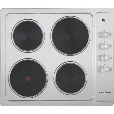Cookology 60cm Electric Solid Plate Hob Cookology 60cm Electric Solid Plate Hob