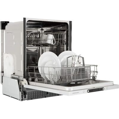 Cookology 60cm Integrated Dishwasher - 12 Place Setting - Stainless Steel Cookology 60cm Integrated Dishwasher - 12 Place Setting - Stainless Steel