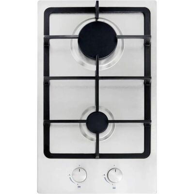 Cookology 30cm Built-In Domino Gas Hob - Stainless Steel Cookology 30cm Built-In Domino Gas Hob - Stainless Steel