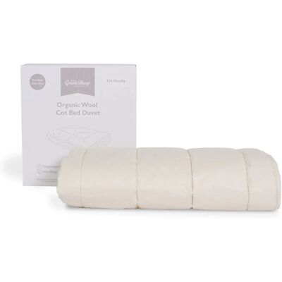 The Little Green Sheep Organic Wool Cotbed Duvet - Cotbed Duvet The Little Green Sheep Organic Wool Cotbed Duvet - Cotbed Duvet