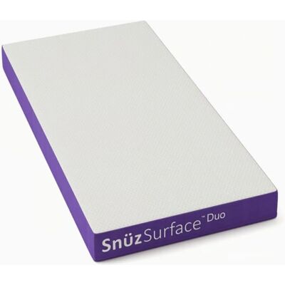 Snüz Brand Surface Duo Cot Mattress - Breathable, Waterproof, Dual-Sided Snüz Brand Surface Duo Cot Mattress - Breathable, Waterproof, Dual-Sided