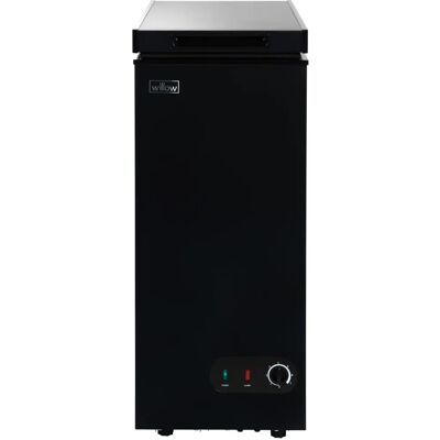 Willow Willow 51L Slimline Chest Freezer - Black Willow Willow 51L Slimline Chest Freezer - Black