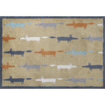 Kleen-Tex Fußmatte Running Mr Fox Multi - 85x60cm, Bunt, Langlebig Kleen-Tex Fußmatte Running Mr Fox Multi - 85x60cm, Bunt, Langlebig