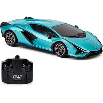 Lamborghini 1:24 Scale RC Car - Blue Lamborghini 1:24 Scale RC Car - Blue