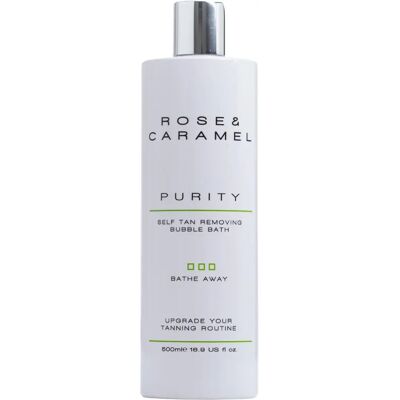 Rose & Caramel Purity Self Tan Removing Bubble Bath - Bath Foam Rose & Caramel Purity Self Tan Removing Bubble Bath - Bath Foam
